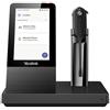 Yealink WH67 senza fili DECT / monocuffia bluetooth in ear convertibile | certificato Microsoft Teams | con Workstation