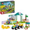 LEGO Friends La Clinica Veterinaria degli Animali della Fattoria, Gioco del Dottore per Bambine e Bambini da 4 Anni in su con 2 Mini Bamboline tra cui Autumn, 3 Animali e un Trattore Giocattolo 42632