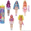 Barbie - Color Reveal con 7 sorprese, Serie Fluo con Stampa Tie-Dye ed Effetto Cambia Colore, Giocattolo e Regalo per Bambini 3+ Anni, HCC67