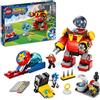 LEGO Sonic the Hedgehog Sonic vs. Robot Death Egg del Dr. Eggman, Gioco per Bambini e Bambine da 8 Anni con Sfera della Velocità, Sistema di Lancio e 6 Personaggi, Idea Regalo di Compleanno 76993