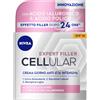 NIVEA CELLULAR EXPERT FILLER Crema Giorno Anti-Età Intensiva SPF 15 50ml, Crema viso antirughe rassodante, Crema viso Acido Ialuronico e Acido Folico Puro, Crema idratante viso anti-age