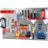 Wall Control Banco da lavoro parete controllo 30-wrk-400wb standard metal Pegboard Tool organizer, 30WRK400GVR