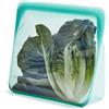 Stasher Stand Up Bag Mega (Aqua) | Sacchetti sandwich riutilizzabili per viaggi e cibo | Sacchetti in plastica con chiusura a zip | 24,1 cm x 27,9 cm x 3,8 cm / 3L