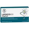Unifarco spa Laboratorio Farmacisti Preparatori LIPOICOCOMPLEX 600 30 compresse con Acido alfa-lipoico, Cisteina