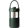 Pure Woodland Glow Altoparlante Esterno con Lampada a LED (Bluetooth 5.3, suono a 360°, IPX6, portatile, batteria da 14 ore - perfetto per giardino e campeggio) Verde