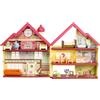 moose toys Bluey Esclusiva casetta per giochi con luci e suoni, 29 accessori, 4 personaggi, Bingo, Chattermax e Nana, 50 suoni e frasi con pista da ballo in movimento e luci lampeggianti