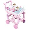 Smoby - Disney Princess carrello del tè, 7600312502, +3 anni, vassoio removibile, 17 accessori