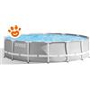 Intex Piscina Rotonda Prisma Frame (Ø457x107cm) con Pompa a Filtro Art. 26724 - Prisma Frame (Ø457x107cm)
