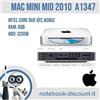 APPLE MAC Mini Mid 2010 Intel Core Duo @2,40Ghz 8gb RAM HDD 320 Gb No Osx