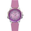 GUESS Orologio da polso donna 38 mm cinturino in silicone GW0556L1, cinghia