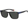 Polaroid PLD 2088/S Occhiali, Mtblkblue, 55 Unisex-Adulto