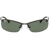 Ray-Ban Occhiali da Sole RB3183 004/71 Canna Di Fucile/Verde Unisex