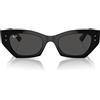 Ray-Ban Occhiali da Sole RB4430 667787 Zena Nero/Grigio Scuro Unisex