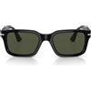 Persol Occhiali da Sole PO3272S 95/31 Nero/Verde Unisex