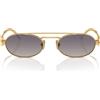Miu Miu Occhiali da Sole MU54ZS 5AK30C Oro/Grigio Specchio Donna