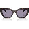 Prada Occhiali da Sole PRA09S 17N03N Tartarugato/Grigio Chiaro Unisex