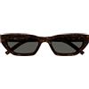 Saint Laurent Occhiali da Sole SL M126 002 Marrone/Grigio Unisex