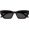 Saint Laurent Occhiali da Sole SL M127/F 001 Nero/Nero Unisex