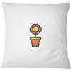 Bona Basics Federa Decorativa, Poliestere, Bianco, 60 x 60 cm