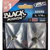 FIIISH Black Minnow Fiiish 70 Jig Heads (Search jig Head - 4.5g - Kaki)
