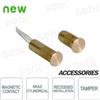 EATON - COOPER CSA 414-CTF-N - Contatto magnetico Cilindrico in Ottone con magnete piatto - CSA