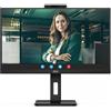 AOC MONITOR 23,8 LED IPS FHD 16:9 4MS 300 CDM, WEBCAM, USB-C, PIVOT, DP/HDMI, MU