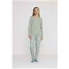 NOI DI NOTTE PIGIAMA DONNA CALDO COTONE NOIDINOTTE FA8789