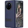 TECSHINE Custodia per Vivo X Fold3 PRO, Custodia per Cellulare, Cover per Telefono in Pelle per Vivo X Fold 3 PRO -Blu