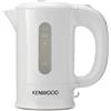 Kenwood JKP250 Bollitore elettrico da viaggio, spegnimento automatico, capacità 0,5L, base removibile, piedini antiscivolo, avvolgicavo, in dotazione 2 cucchiaini e 2 tazze, bianco