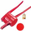 Westmark Schiacciapatate/Pressa per spaetzle, Fori rotondi, Alluminio pressofuso, Lunghezza: 41 cm, Pressa per spaetzle, Rosso, 6110223R