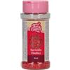 FunCakes Sprinkle Medley red: Decorazioni di Zucchero, Sapore Delizioso, Ottime per Decorare Torte, Cupcake e Biscotti, Sprinkle Mix. 70g