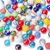 HAKACC 80 Piccole Biglie di Vetro, Biglie Colorate per Bambini, 16 mm, per Giochi e Decorazioni