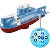 SUPYINI Barca telecomandata barca RC per bambini, RC Mini sottomarino 6 canali barca telecomandata giocattolo barca veloce,giocattolo educativo piscina per stagno, piscina, vasca da bagno