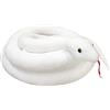 FakeFace Serpente di peluche dolce bambola simulazione boa costrictor serpente peluche gigante animale giocattolo ripieno regalo per bambini e adulti 200cm (serpente) (bianco)