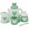 HOTUT Set Giocattolo per Tazza di Tè , 6 Pezzi Set da Tè per Bambini, Gioco di Ruolo,Tea Party di Giocare Montessori,Giochi D'Imitazione del Tè Pomeridiano di Giocare Regalo
