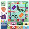 TIVUNORON Gioco da Tavolo Opoly per Adulti, Coppia Adulto Opoly Gioco da Tavolo, Giochi da Tavolo Intimi per Coppie, Card Games for Adults, Piccoli Giochi d'amore per Riscaldare le Relazioni