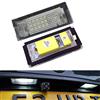PolarLander 2pcs 6500K 18 LED SMD Targa luci lampade lampadine for B-M-W E46 4D (98-05) 323i 325i 328i 99-03 330xi 330i 325xi