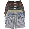 BestSale247 Confezione da 6 boxer da uomo, biancheria intima, con maniglia, a quadretti, Confezione da 6 colori assortiti, XXXXXXXL