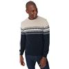 Trendyol Maglione Slim a Girocollo Maglia di Tuta, Blu Navy, XL Uomo