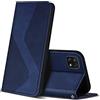 ZONNAVI Cover per Samsung Galaxy A22 5G, Flip Custodia Pelle PU con [Slot Cart] [Supporto Stand] [Magnetica], Cover a Libro Portafoglio per Samsung Galaxy A22 5G (Blu)