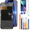 LADYSON Display per 6.7 iPhone 13 PRO Max Schermo LCD per iPhone 13 PRO Max A2643 A2484 A2641 A2644 A2645 LCD Display 3D Touch Screen Digitizer Assembly con Strumento(Nero,Versione TFT Highlight)