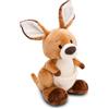 NICI canguro di peluche Kelly 21 cm - marrone - Simpatico peluchetto con imbottitura morbida per giochi e coccole, perfetto come idea regalo per bambini e adulti - 61713