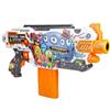 COLORBABY 47749 V-Zon Pistola per freccette, 43 cm, 24 proiettili in gomma schiuma, leggere e di grande portata, design mostri, mitragliatrice giocattolo, lanciatore, giocattoli bambini 8 anni,