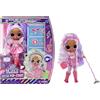 L.O.L. Surprise! Tweens Neon Pop Stars - Kitty K - 1 Bambola Fashion, con Sorprese Fluo e 10+ Vestiti da Pop Star con Accessori, Supporto per Microfono Retrò Incluso, Età 4+
