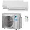 Daikin Condizionatore Daikin Sensira Multi dual split 9000+12000 BTU inverter A++ unità esterna 6.8 kW codice prodotto 3MXF68A9/CTXF25C_1/CTXF35C_1