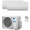 Daikin Condizionatore Daikin Sensira Multi dual split 7000+12000 BTU inverter A++ unità esterna 4 kW codice prodotto 2MXF40A/CTXF20C_1/CTXF35C_1