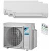 Daikin Condizionatore Daikin Sensira Multi trial split 7000+9000+12000 BTU inverter A++ unità esterna 5 kW codice prodotto 3MXF52A9/CTXF20C_1/CTXF25C_1/CTXF35C_1