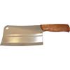 rukauf Accetta da cucina/accetta di carne/tritataccio/coltello tritatutto circa 400 grammi con manico in legno circa 30 cm di lunghezza