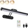 VIGMOJ IGMOJ - Lampada da parete a LED senza fili con telecomando, con 3 temperature di colore, con timer per dipingere foto, ritratto, da incasso, da cucina a LED