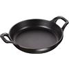 STAUB 1302023 Piatto da Forno, ghisa, Nero, 20 cm
